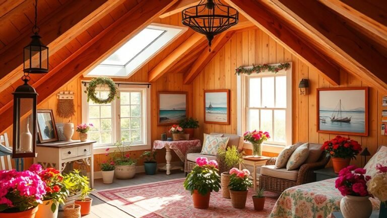 summer decor ideas attic